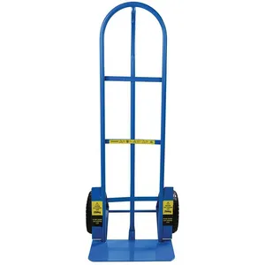 Comparateur de prix : Silverline - Diable de transport 1.3 m de haut, plateau 450 mm Bleu