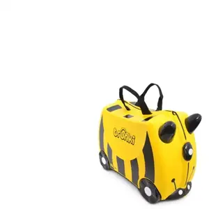 trunki Valise à roulettes enfant abeille Bernard, jaune/noir pas cher