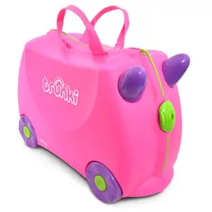 Comparateur de prix : trunki Valise à roulettes enfant Trixie, rose