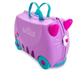 Comparateur de prix : trunki Valise à roulettes enfant chat Cassie, violet