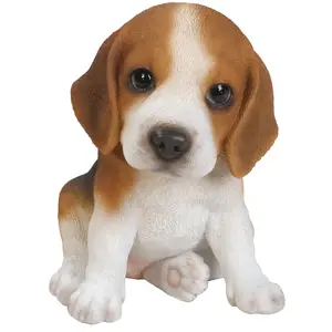 Comparateur de prix : Vivid Arts Chiot Beagle Assi En Résine 15 Cm