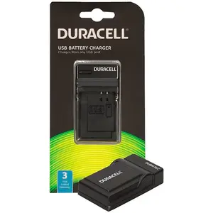 Duracell Duracell Ladegerät mit USB Kabel für DRNEL14/EN-EL14 pas cher