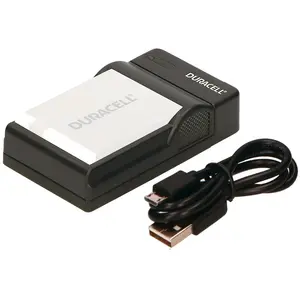 Comparateur de prix : Duracell Chargeur Avec Câble Usb Pour Dr9720/canon Nb- 6l