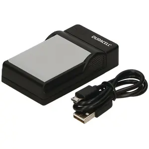 Comparateur de prix : Duracell Chargeur Avec Câble Usb Pour Dr9686/li-50b/pentax D-li92