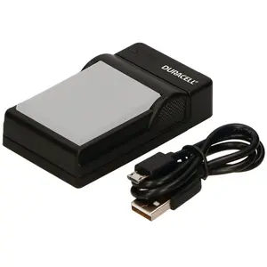 Comparateur de prix : Duracell Chargeur Avec Câble Usb Pour Dr9963/canon En-el19