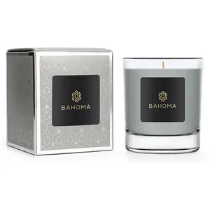 Bahoma - Bougie parfumée Ash Eucalyptus & Cassis - 75h OS pas cher