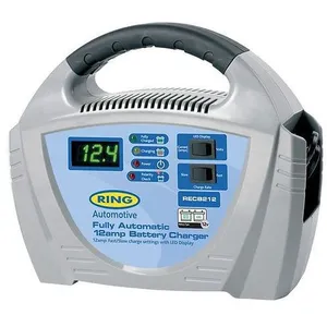 Comparateur de prix : RING - Chargeur de batterie de voiture 12.0 V pour Batteries GEL (Ref: RECB212)