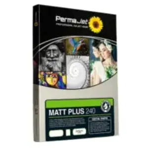 Permajet Matt Plus 240 Printing Paper 6x4-100 Sheets pas cher
