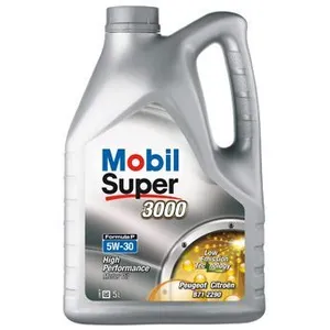 Comparateur de prix : MOBIL Huile-Additif SUPER 3000 Formula-P - Synthetique / 5W30 / 5L