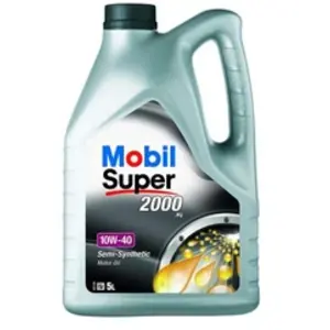 MOBIL Huile-Additif SUPER 2000 X1 - Semi-synthetique / 10W40 / 5L pas cher