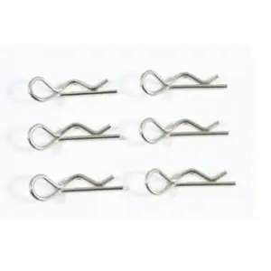 FTX BODY CLIP(MEDIUM SIZE) 6PCS