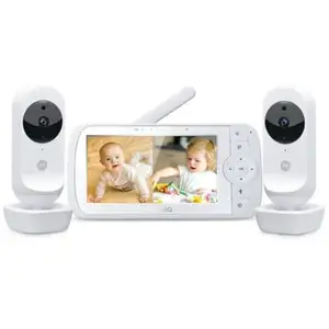 Comparateur de prix : Ecoute bébé avec 2 caméras Motorola VM35-2 Blanc