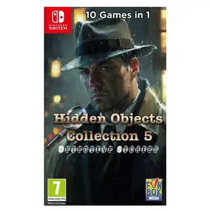 FUNBOX MEDIA Hidden Objects Collection 5 : Detective Stories Nintendo SWITCH - Neuf pas cher