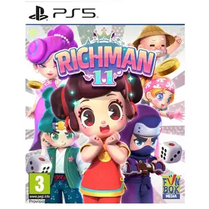 Comparateur de prix : FUNBOX MEDIA Jeu vidéo - Richman - Richman 11 - Stratégie - PS5 - PEGI 7+