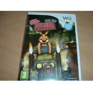Comparateur de prix : Funbox Media Calvin Tucker's Farm Animal Racing - Wii