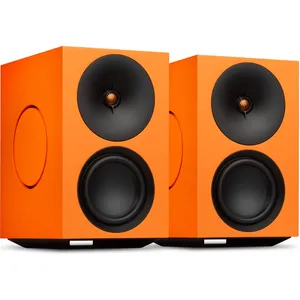 Enceintes sans fil hi-fi Cambridge Audio L/R X Orange