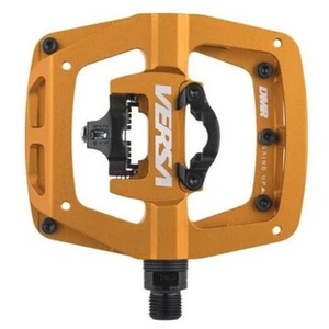 Paire de pedales semi automatiques dmr versa orange
