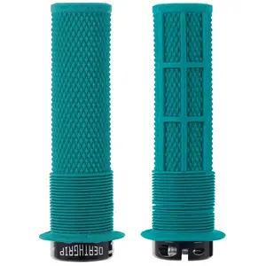 Paire de grips dmr deathgrip avec flanges bleu tribeVendu paramazon