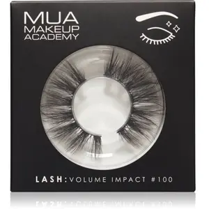 MUA Makeup Academy Lashes Volume Impact faux-cils type #100 1 paire pas cher