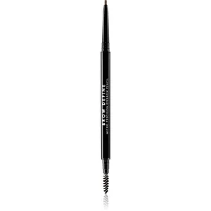 MUA Makeup Academy Brow Define crayon sourcils précision avec brosse teinte Mid Brown 0,3 g pas cher