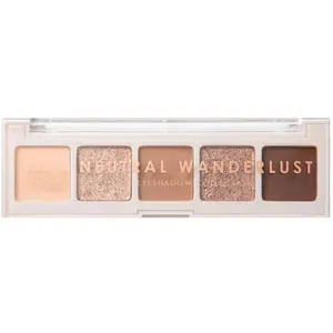 MAKEUP ACADEMY Palette de 5 ombres à paupières - Neutral Wanderlust pas cher