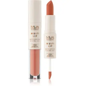 MAKEUP ACADEMY Duo rouge à lèvres & Gloss - Caramel pas cher