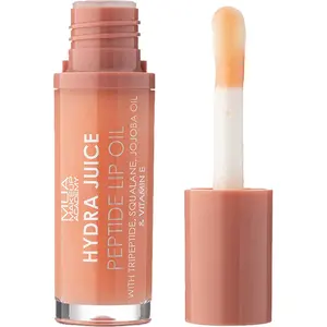 MUA Makeup Academy Hydra-Juice Peptide huile à lèvres teinte Caramel Glaze 7 ml