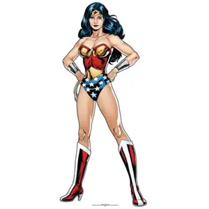Figurine - DC Comics - Wonder Woman - 177 cm - Ultra léger - Décoratif pas cher