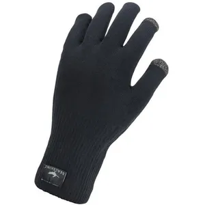 Gants longs imperméables Sealskinz Ultra Grip - noir - M pas cher