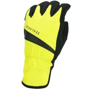 Comparateur de prix : Gants Imperméables Cycle Sealskinz - Jaune / Noir - S