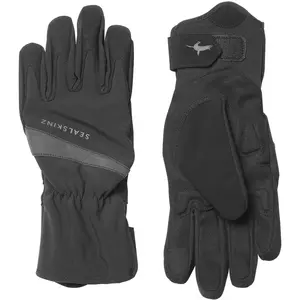 SEALSKINZ Gant du vélo imperméable pour Tous Les Temps   Noir, L pas cher