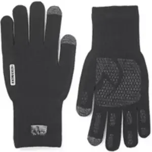 Comparateur de prix : SEALSKINZ Anmer Gants imperméables et respirants pour toutes saisons Unisexe, Noir , 80