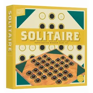 Professeur Puzzle Jeu de société classique en bois (Solitaire)