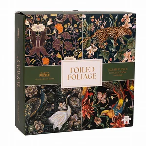 Comparateur de prix : 4 Puzzles - Feuillage à l'Écaille 1000 Pièces Professor Puzzle