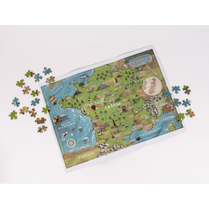 Puzzle 1000 pièces : VINS DE FRANCE