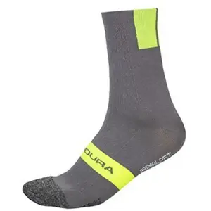 Comparateur de prix : Chaussettes Endura Pro SL II PrimaLoft gris jaune fluo - S-M