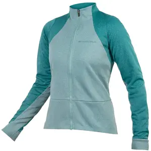 Maillot Endura GV500 manche longue bleu pastel femme - LVendu paramazon