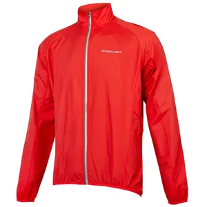 Veste fine coupe-vent Endura Pakajak rouge intense - L pas cher