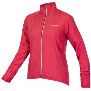 Comparateur de prix : Veste fine coupe-vent Endura Pakajak rouge framboise femme - XL
