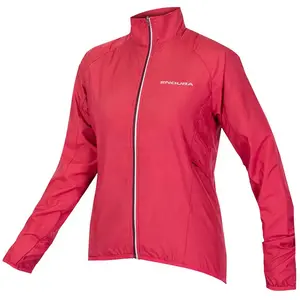 Veste fine coupe-vent Endura Pakajak rouge framboise femme - LVendu paramazon