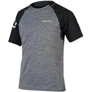 Comparateur de prix : Endura SingleTrack S/S Jersey - Maillot VTT homme Pewter Grey S