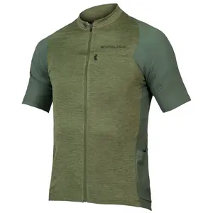 Endura GV500 Reiver S/S Jersey - Maillot vélo homme Olive Green XXL