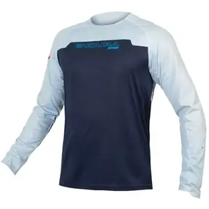 Comparateur de prix : Endura MT500 Burner L/S Jersey - Maillot VTT homme Ink Blue S