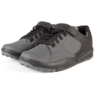 Chaussures vtt pedales plates endura mt500 burner gris noir pas cher