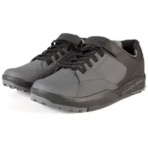 Chaussures vtt pedales plates endura mt500 burner gris noir pas cher