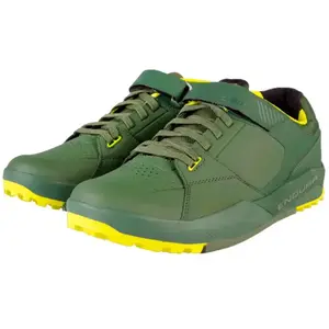 Endura MT500 Burner Flat Shoe - Chaussures VTT homme Forest Green 42 pas cher