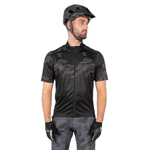Endura Hummvee Ray II Maillot de Cyclisme à Manches Courtes Homme, Noir pas cher