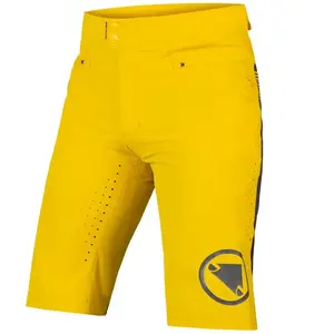 Short Endura Singletrack Lite sans coussinet jaune (Short Fit) - XL pas cher