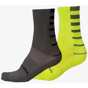 Comparateur de prix : Endura Chaussettes Stripe Coolmax® 2 Paires EU 42.5-47