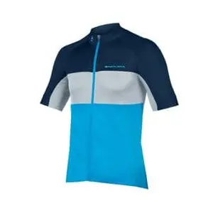 Maillot Endura FS260-Pro II manche courte bleu marine (Relaxed Fit) - S pas cher